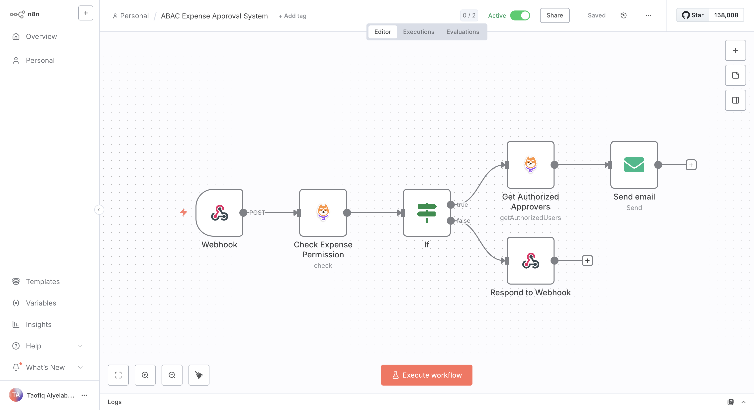 Expense Approval Workflow
